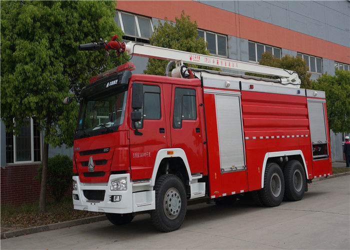 Max Power 320KW 6x4 Drive High Spray Water Tower Fire Truck 20m Working Height
