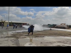 29 Tonnen 6x6 Antrieb ARFF Flughafen Flugzeug Feuerwehrfahrzeug mit klappbarem Rettungsboom