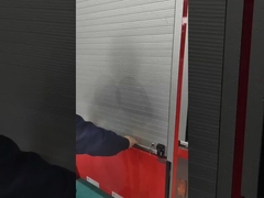 Schließbare Türen mit Rollläden aus hochwertiger Aluminiumlegierung