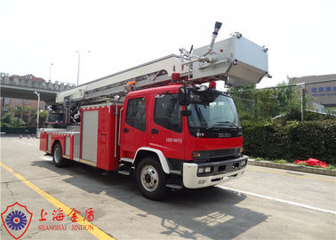 30 Meter Arbeitshöhe-Luftleiter-Löschfahrzeug-ISUZU Chassis Withs 200L Kraftstofftank-