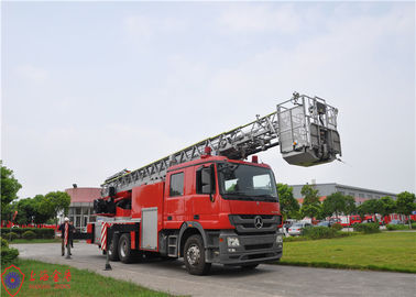 Importiertes Antriebs-Luftleiter-Löschfahrzeug Benz Chassiss 6X4 32 Meter Arbeitshöhe
