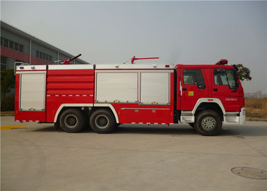 6000L kommerzielle Feuerwehrfahrzeuge mit 48 L/S Monitor-Flussgeschwindigkeit und 11600 kg Bremsgewicht