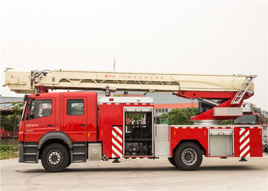 32m Höhen-Luftleiter-Plattform-Feuer-Fahrzeug mit zwei Antrieb der Sitz6x4
