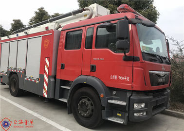 25 Meter maximale Höhe kurze Anpassungszeit Drehleiter Feuerwehrauto 4x2-Antrieb