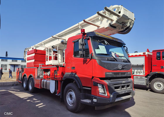 12000L Wasser 4000L schäumt Löschfahrzeug des Wasserturm-6x4 mit 25m Teleskopausleger